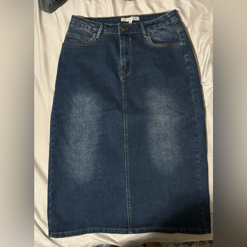 Jean skirt